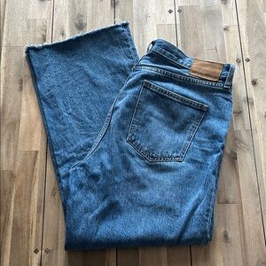 Denim Forum Farrah high rise wide leg jeans